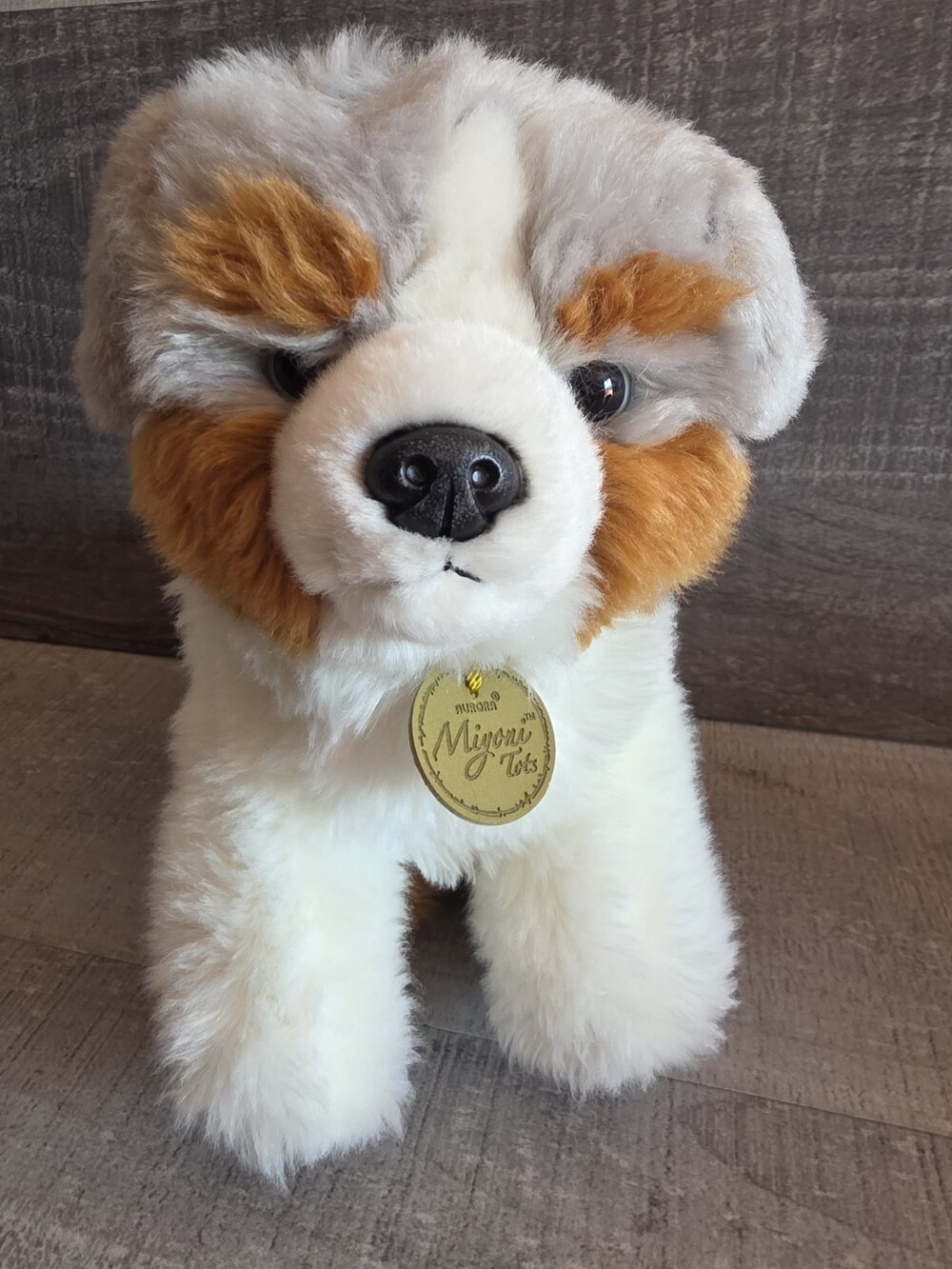 Aurora World Australian Shepherd Aussie Dog Plush 9" Miyoni Tots Puppy g52
